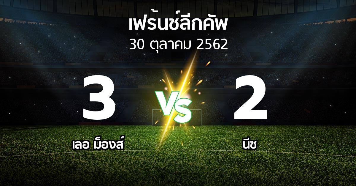 ผลบอล : เลอ ม็องส์ vs นีซ (เฟร้นช์ลีกคัพ 2019-2020)