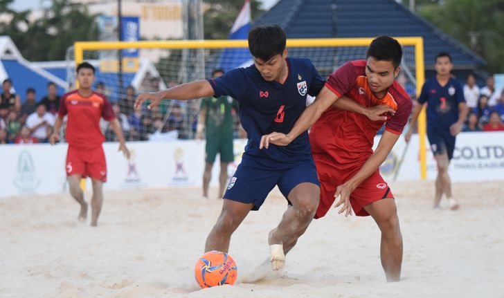 แข้งชายหาดทีมชาติไทย อัดเวียดนาม 4-2 เถลิงแชมป์อาเซียนสมัยแรก (คลิป)