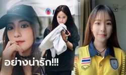 แห่แชร์สนั่นโซเชียล! "น้องแพรว" นักกายภาพทีมยัดห่วงซีเกมส์ 2019 (ภาพ)