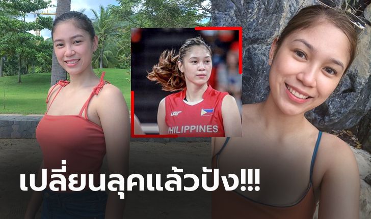 ดาวจรัสแสงดวงใหม่! "มิก้า" นักตบลูกยางสาวสุดน่ารักแดนปินส์ (ภาพ)