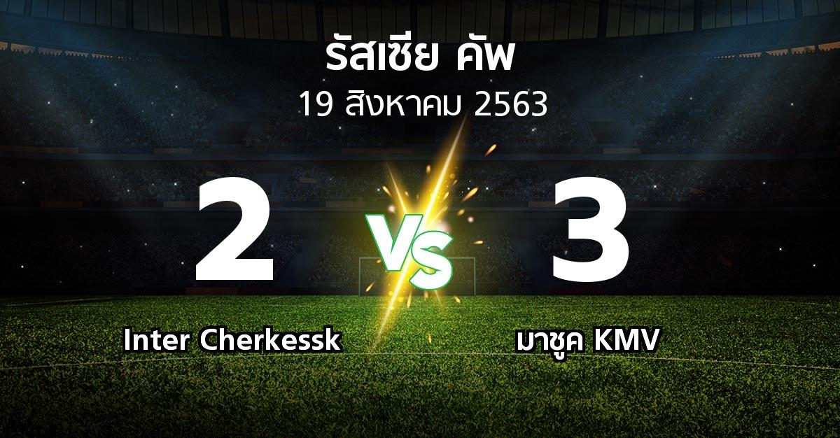 ผลบอล : Inter Cherkessk vs มาชูค KMV (รัสเซีย-คัพ 2020-2021)