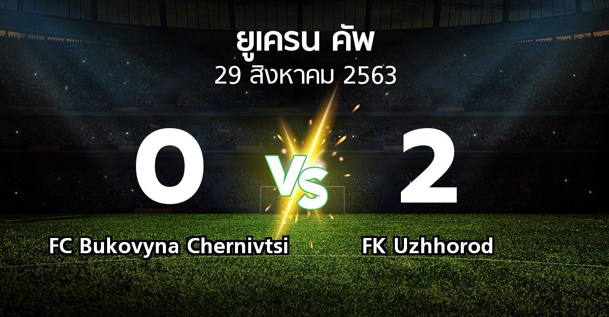 ผลบอล : FC Bukovyna Chernivtsi vs FK Uzhhorod (ยูเครน-คัพ 2020-2021)