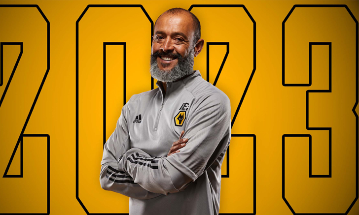 ผลงานดีมีรางวัล! วูล์ฟส์ จับ "นูโน่" ต่อสัญญาคุมถึงปี 2023