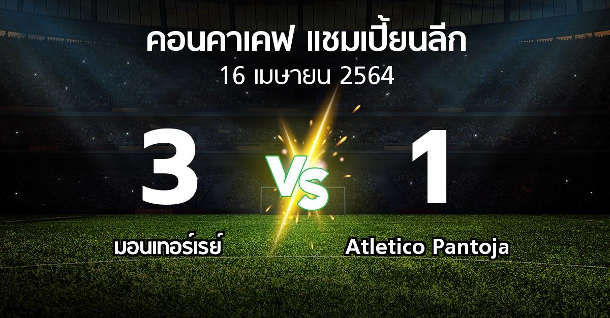 ผลบอล : มอนเทอร์เรย์ vs Atletico Pantoja (คอนคาเคฟ-แชมเปี้ยนลีก 2021)