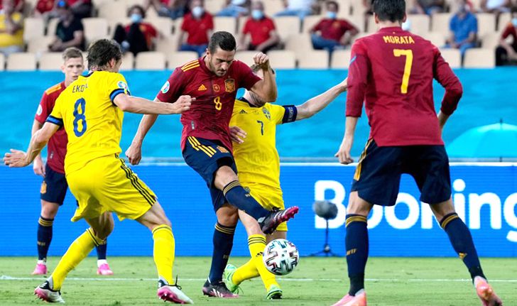 สเปน แข้งฝืด! เจาะไม่เข้า ได้เเค่เจ๊า สวีเดน 0-0 ศึกฟุตบอลยูโร 2020
