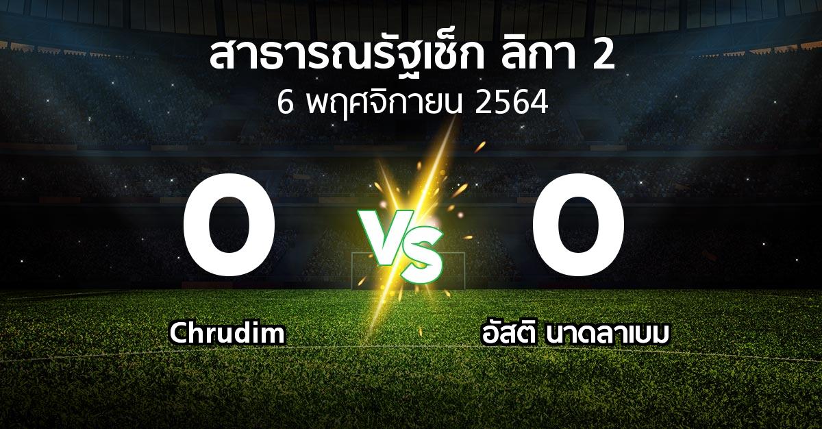 ผลบอล : Chrudim vs อัสติ นาดลาเบม (สาธารณรัฐเช็ก-ลิกา-2 2021-2022)