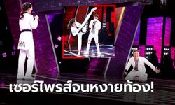 เอฟซีมาเอง! "น้องเทนนิส vs ปอ อรรณพ" โชว์เสียงบนเวทีร้องข้ามกำแพง (คลิป)