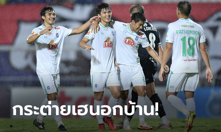 เก็บชัยต่อเนื่อง! บีจี ปทุม ยูไนเต็ด บุกอัด สุพรรณบุรี เอฟซี 2-0