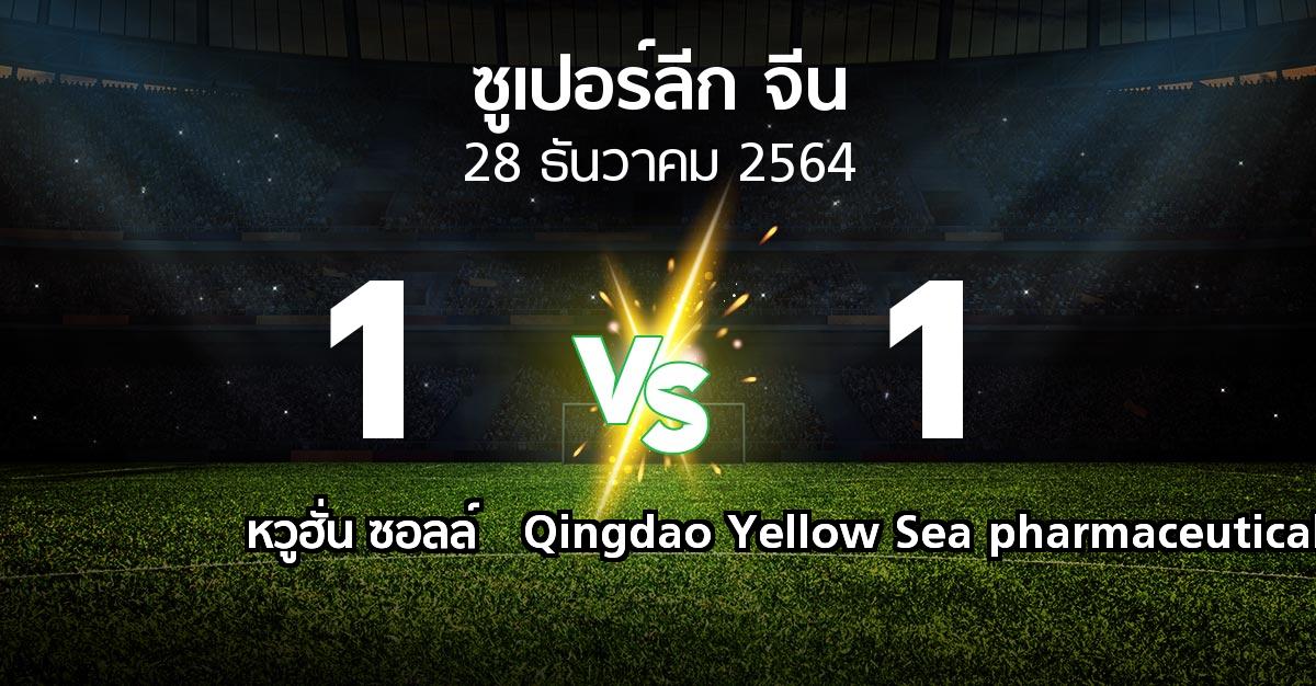 ผลบอล : หวูฮั่น ซอลล์ vs Qingdao Yellow Sea pharmaceutical (ซูเปอร์ลีกจีน 2021-2022)
