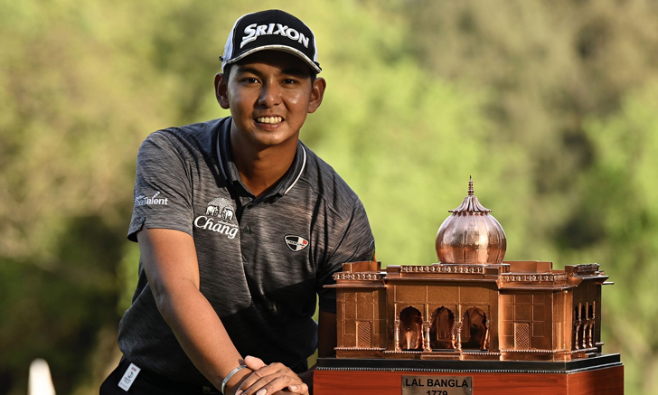 "โปรฟีเวอร์" นักกอล์ฟค่ายช้าง คว้าแชมป์ Asian Tour รายการ DGC Open 2022