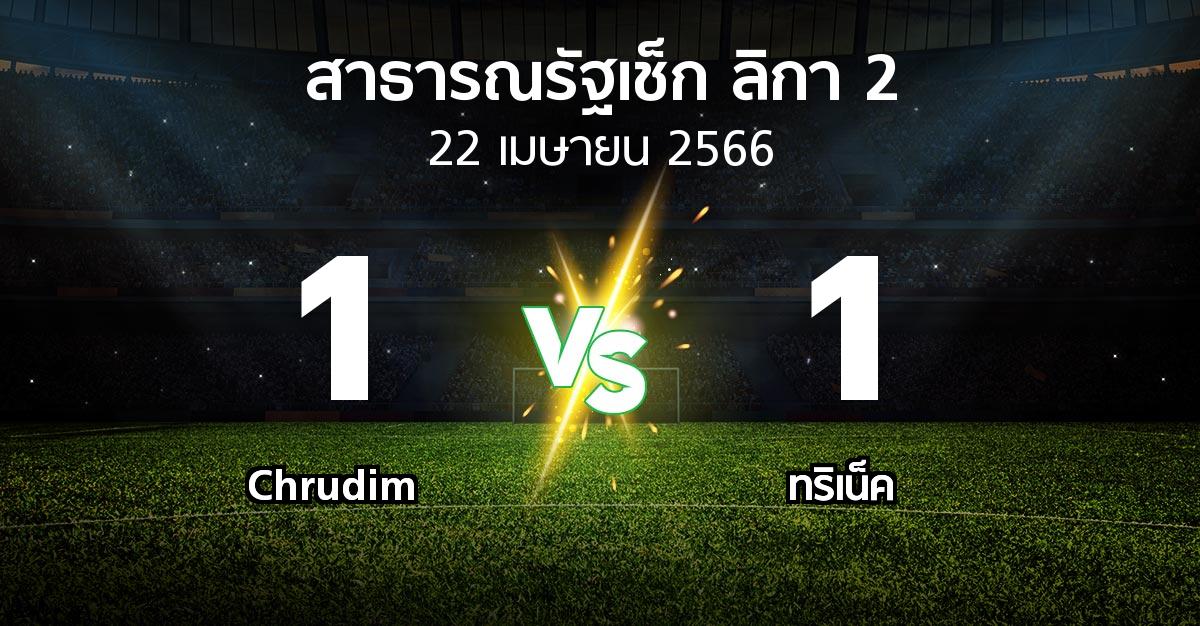 ผลบอล : Chrudim vs ทริเน็ค (สาธารณรัฐเช็ก-ลิกา-2 2022-2023)