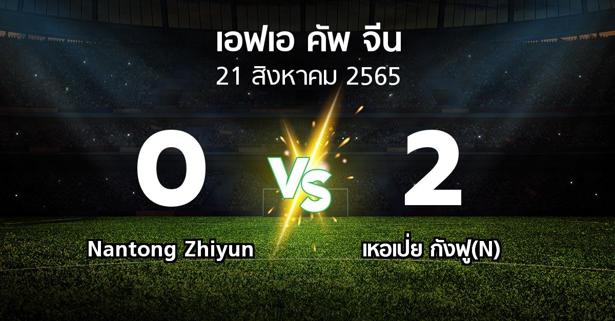 ผลบอล : Nantong Zhiyun vs เหอเป่ย กังฟู(N) (เอฟเอ-คัพ-จีน 2022-2023)