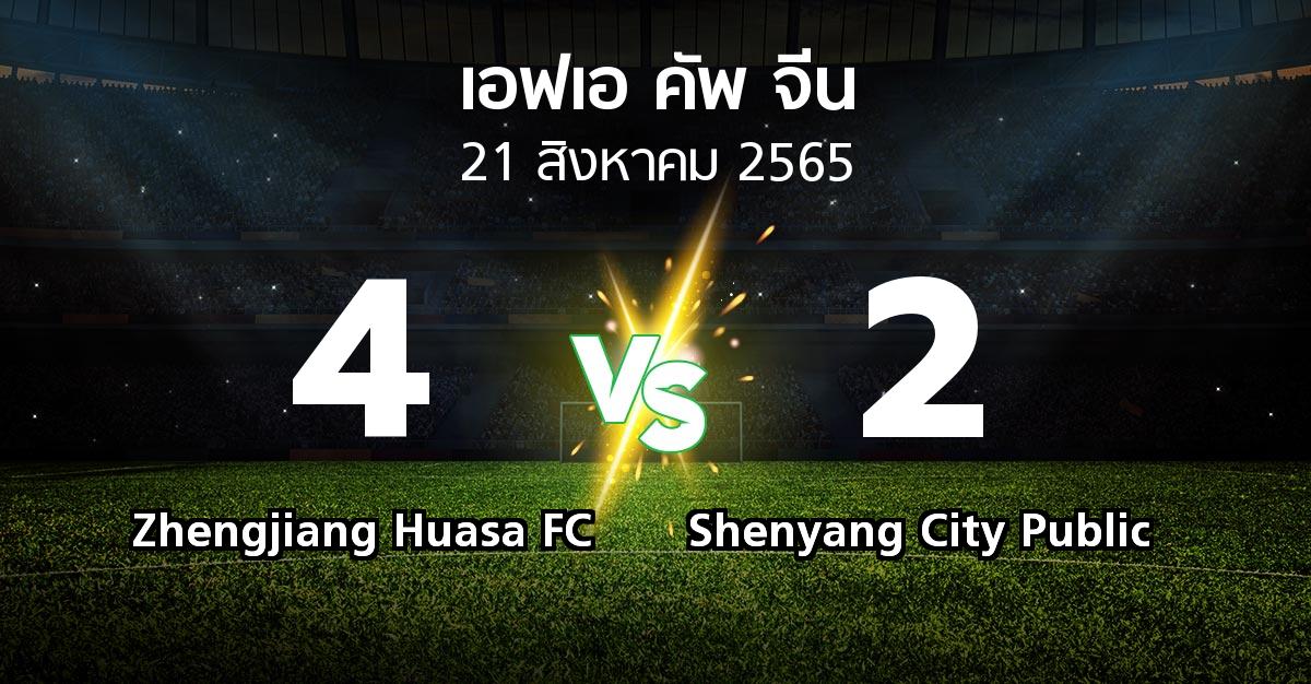 ผลบอล : Zhengjiang Huasa FC vs Shenyang City Public (เอฟเอ-คัพ-จีน 2022-2023)