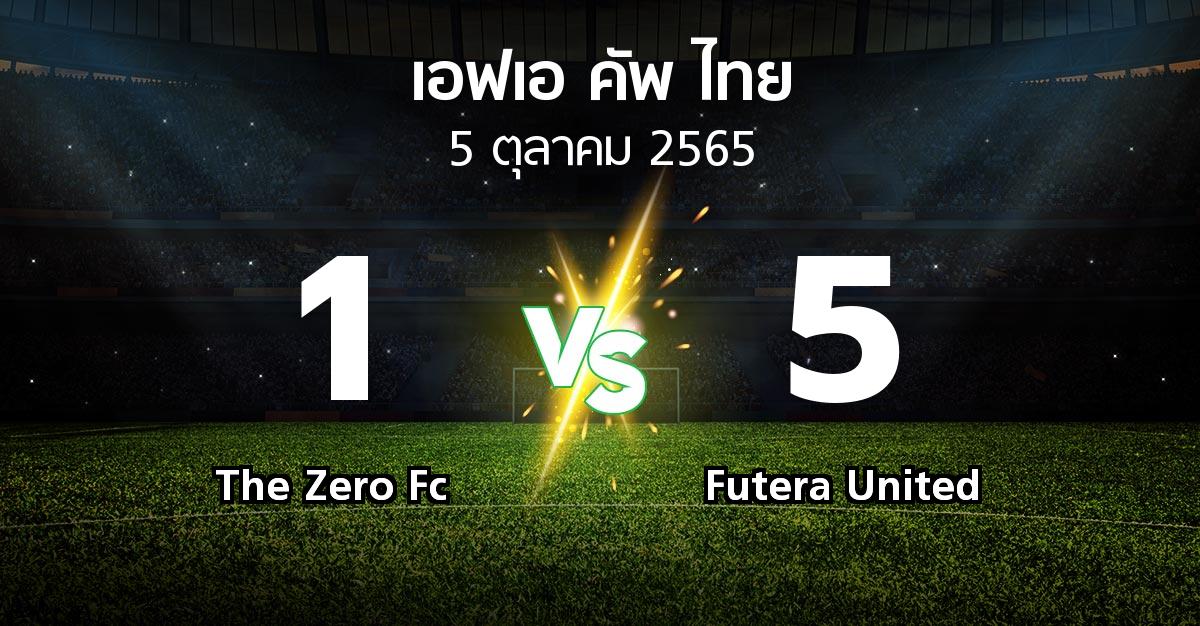ผลบอล : The Zero Fc vs Futera United (ไทยเอฟเอคัพ 2022-2023)
