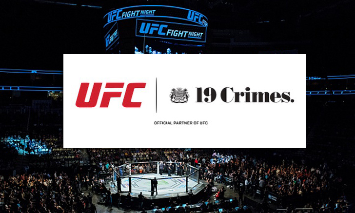 19 CRIMES จับมือ UFC ผู้ให้บริการไวน์อย่างเป็นทางการในเอเชีย