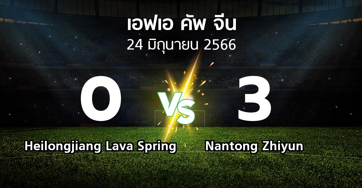 ผลบอล : Heilongjiang Lava Spring vs Nantong Zhiyun (เอฟเอ-คัพ-จีน 2023)
