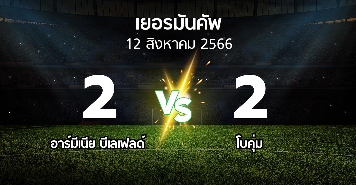 ผลบอล : อาร์มีเนีย บีเลเฟลด์ vs โบคุ่ม (เดเอฟเบ-โพคาล 2023-2024)