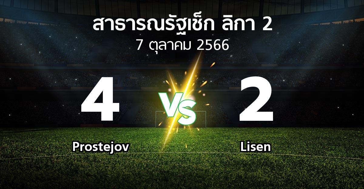 ผลบอล : Prostejov vs Lisen (สาธารณรัฐเช็ก-ลิกา-2 2023-2024)