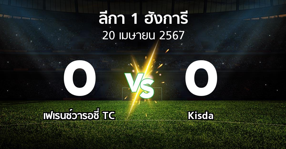 ผลบอล : เฟเรนซ์วารอซี่ TC vs Kisda (ลีกา-1-ฮังการี 2023-2024)