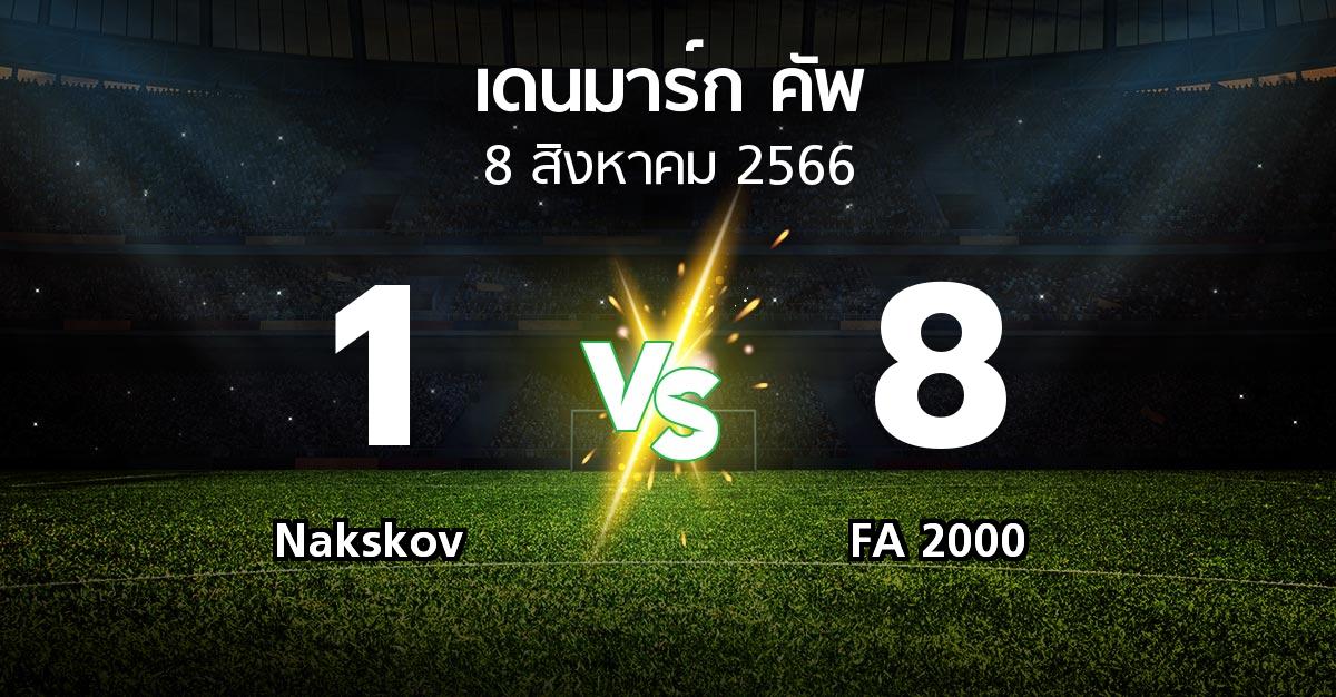 ผลบอล : Nakskov vs FA 2000 (เดนมาร์ก-คัพ 2023-2024)