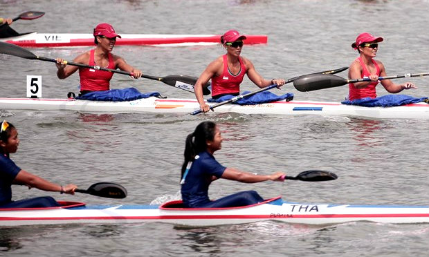 ทีมเรือคายัคไทย ผลงานสุดยอด กวาด 3 เหรียญทอง