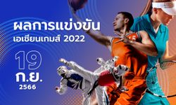 สรุปผลการแข่งขันกีฬาเอเชียนเกมส์ วันที่ 19 กันยายน