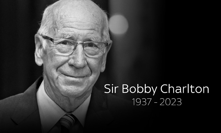 ตำนานผีแดงลาโลก... "เซอร์ บ็อบบี้ ชาร์ลตัน" เสียชีวิตในวัย 86 ปี