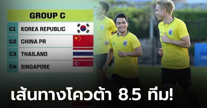 เงื่อนไขทีมชาติไทย กับ เส้นทางสู่ฟุตบอลโลก 2026 กับโควต้าจากทวีปเอเชีย 8.5 ทีม!!!