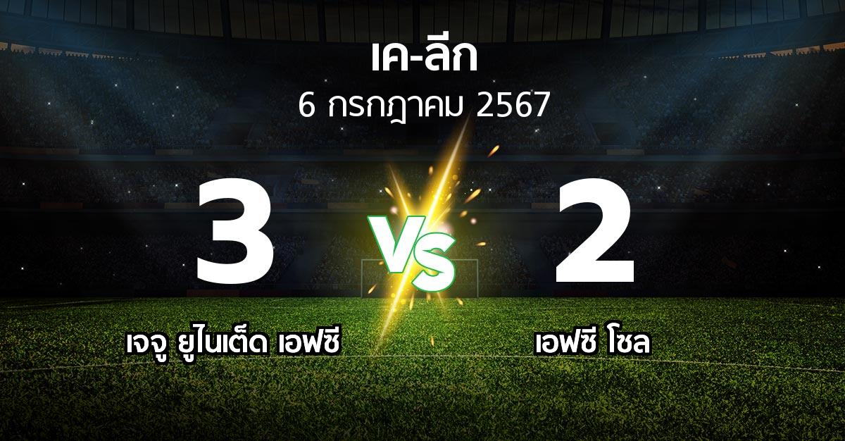 ผลบอล : เจจู ยูไนเต็ด เอฟซี vs เอฟซี โซล (เค-ลีก 2024)