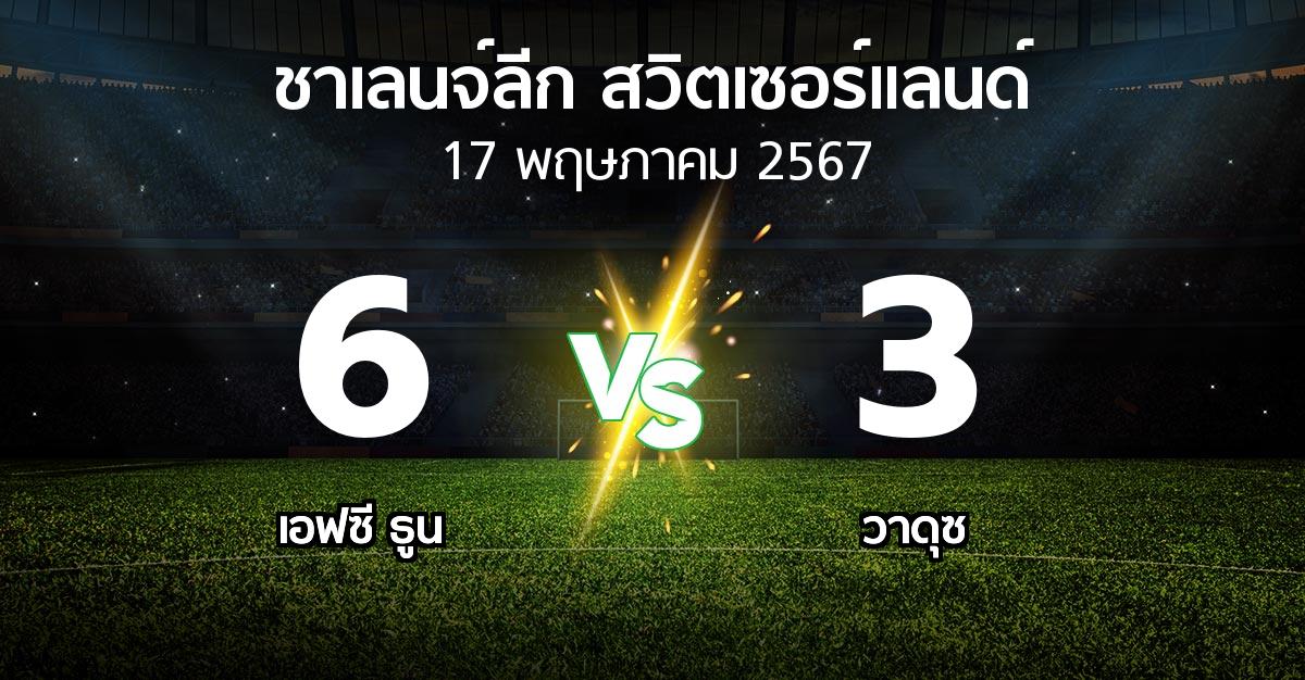 ผลบอล : เอฟซี ธูน vs วาดุซ (ชาเลนจ์-ลีก-สวิตเซอร์แลนด์ 2023-2024)