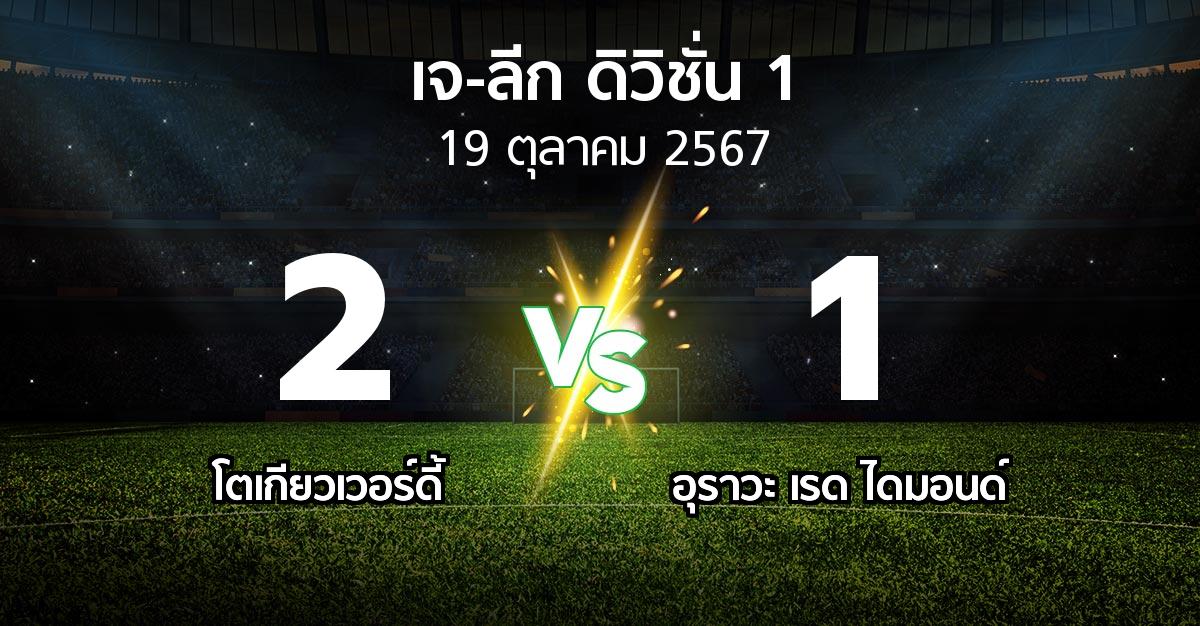 ผลบอล : โตเกียวเวอร์ดี้ vs อุราวะ เรดฯ (เจ-ลีก ดิวิชั่น 1 2024)