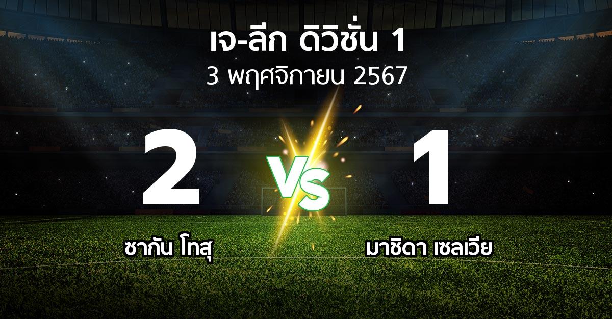 ผลบอล : ซากัน โทสุ vs มาชิดา เซลเวีย (เจ-ลีก ดิวิชั่น 1 2024)