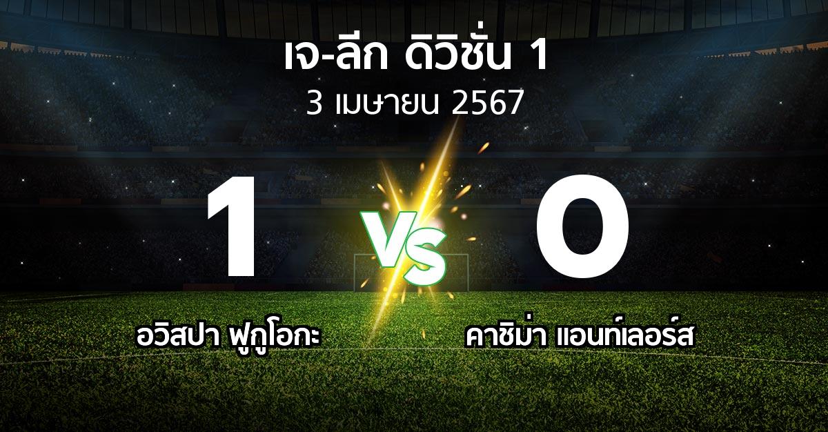 ผลบอล : อวิสปา ฟูกูโอกะ vs คาชิม่า แอนท์เลอร์ส (เจ-ลีก ดิวิชั่น 1 2024)