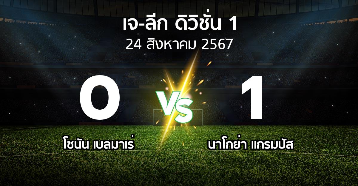 ผลบอล : โชนัน เบลมาเร่ vs นาโกย่า แกรมปัส (เจ-ลีก ดิวิชั่น 1 2024)