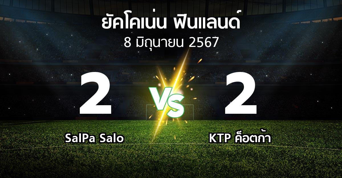 ผลบอล : SalPa Salo vs KTP ค็อตก้า (ยัคโคเน่น-ฟินแลนด์ 2024)