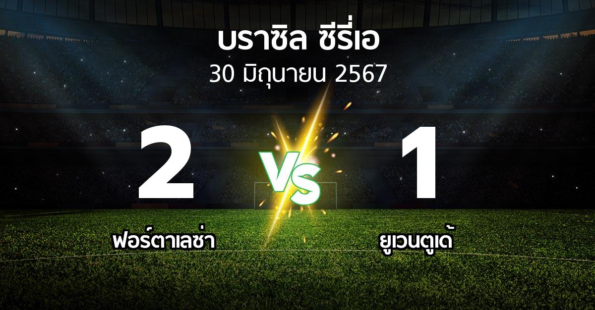 ผลบอล : ฟอร์ตาเลซ่า vs ยูเวนตูเด้ (บราซิล-ซีรี่เอ 2024)