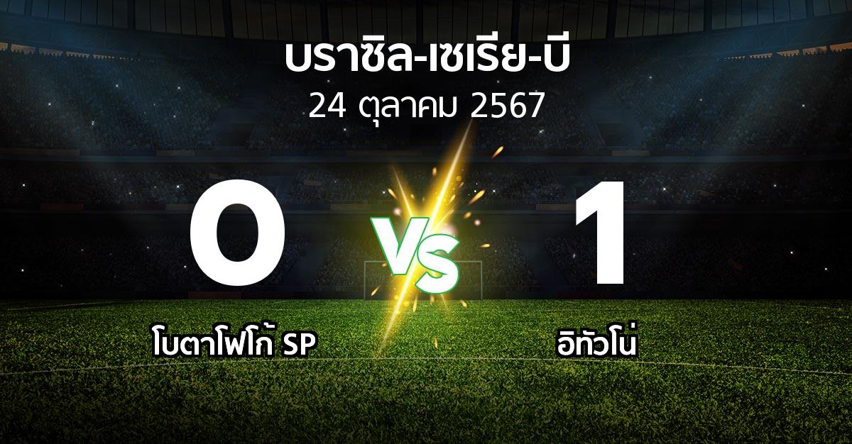 ผลบอล : โบตาโฟโก้ SP vs อิทัวโน่ (บราซิล-เซเรีย-บี 2024)