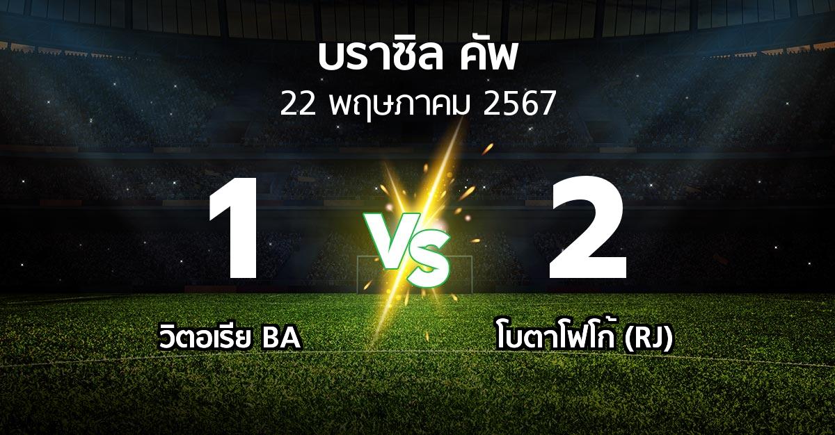 ผลบอล : วิตอเรีย BA vs โบตาโฟโก้ (RJ) (บราซิล-คัพ 2024)