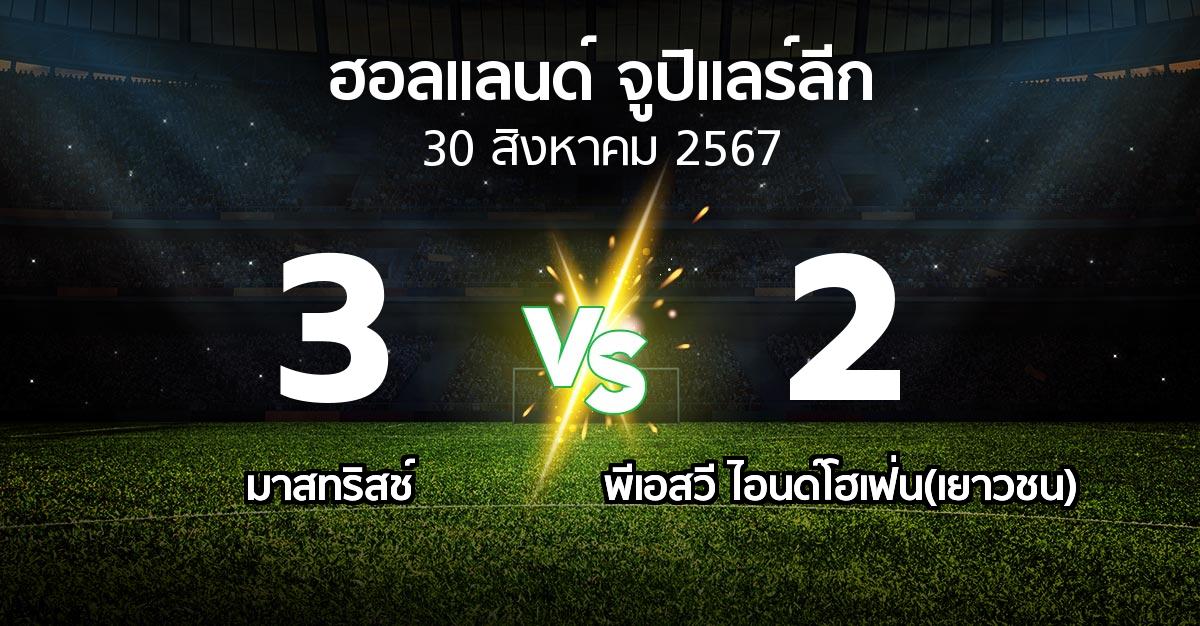 ผลบอล : เอ็มวีวี vs พีเอสวี ไอนด์โฮเฟ่น(เยาวชน) (ฮอลแลนด์-จูปิแลร์ลีก 2024-2025)