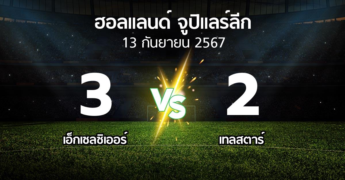 ผลบอล : เอ็กเซลซิเออร์ vs Telsta (ฮอลแลนด์-จูปิแลร์ลีก 2024-2025)