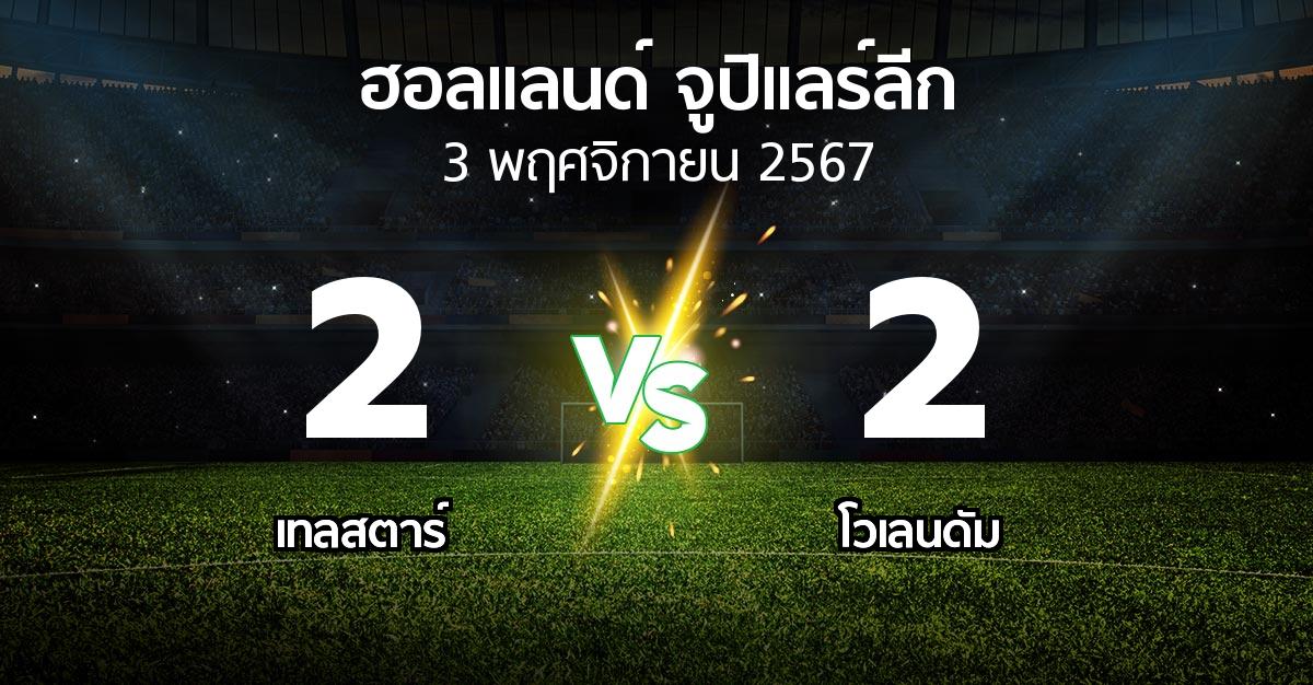 ผลบอล : Telsta vs โวเลนดัม (ฮอลแลนด์-จูปิแลร์ลีก 2024-2025)