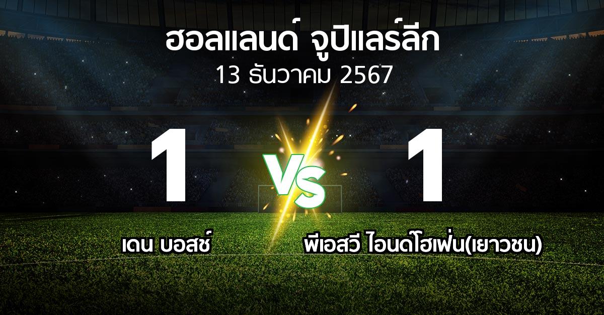 ผลบอล : เดน บอสช์ vs พีเอสวี ไอนด์โฮเฟ่น(เยาวชน) (ฮอลแลนด์-จูปิแลร์ลีก 2024-2025)