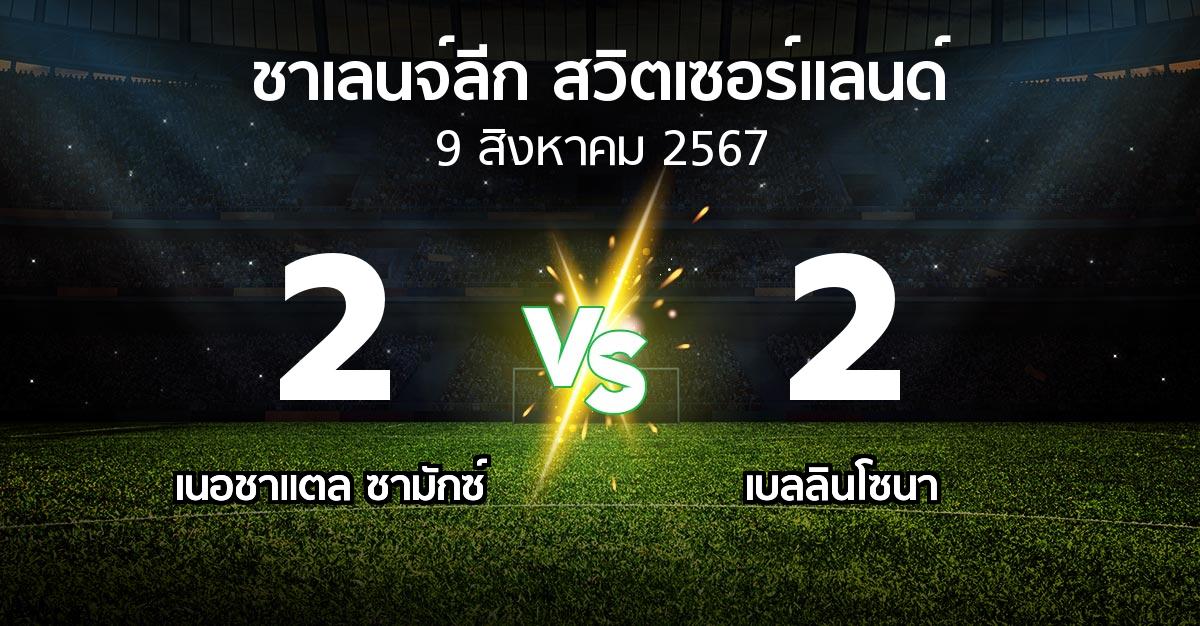 ผลบอล : เนอชาแตล ซามักซ์ vs เบลลินโซนา (ชาเลนจ์-ลีก-สวิตเซอร์แลนด์ 2024-2025)