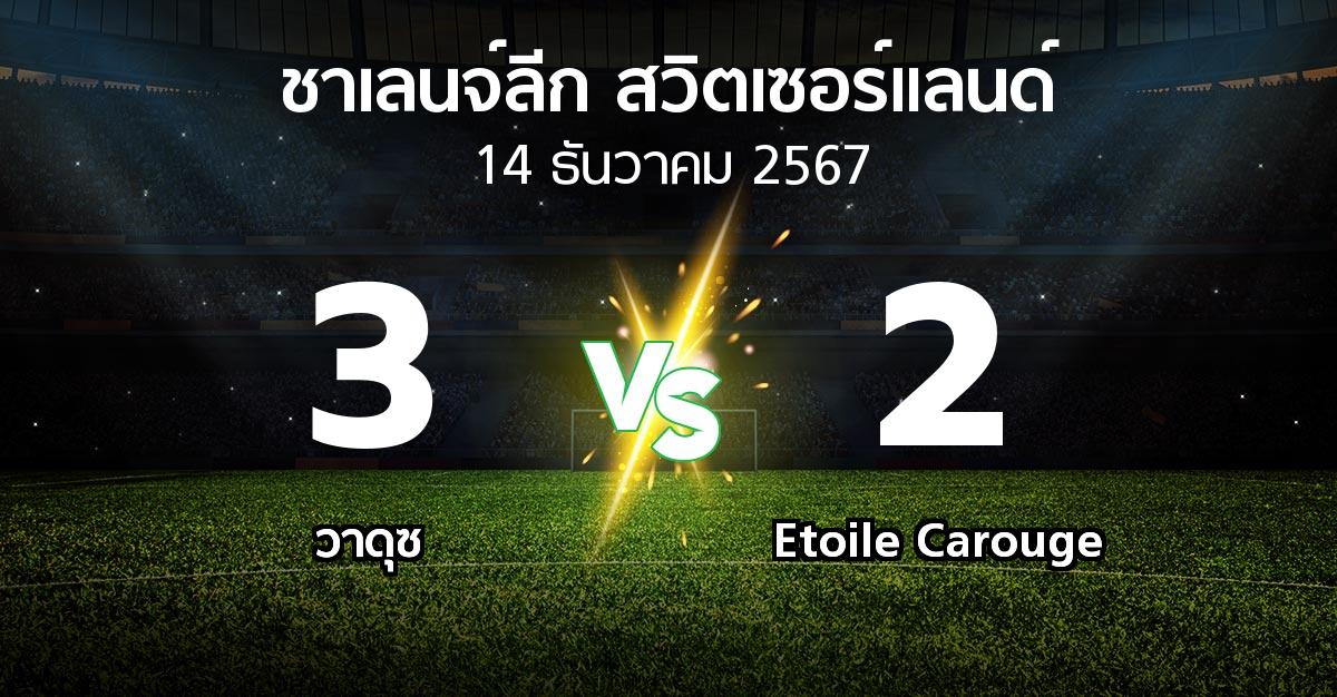 ผลบอล : วาดุซ vs Etoile Carouge (ชาเลนจ์-ลีก-สวิตเซอร์แลนด์ 2024-2025)