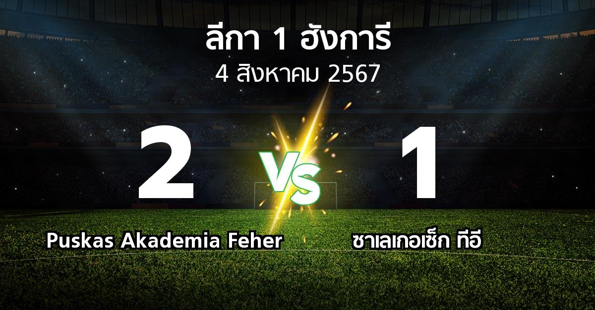 ผลบอล : Puskas Akademia Feher vs ซาเลเกอเซ็ก ทีอี (ลีกา-1-ฮังการี 2024-2025)