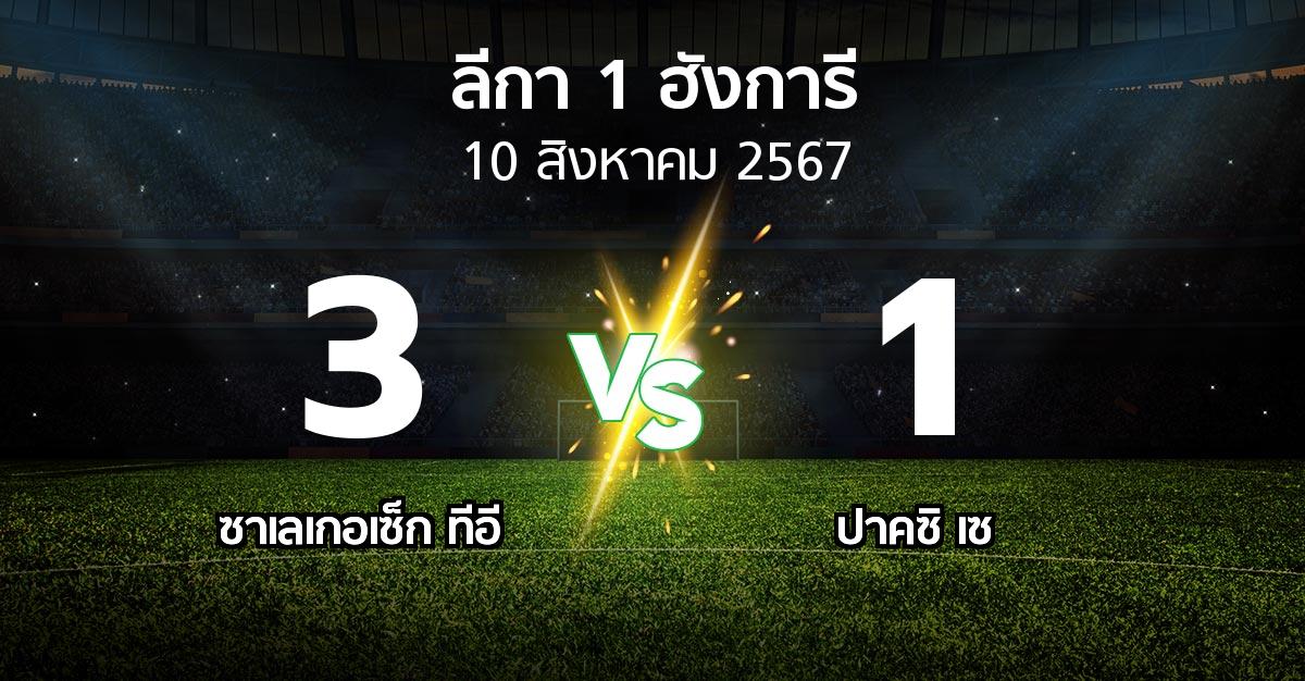 ผลบอล : ซาเลเกอเซ็ก ทีอี vs ปาคซิ เซ (ลีกา-1-ฮังการี 2024-2025)