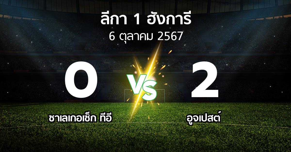 ผลบอล : ซาเลเกอเซ็ก ทีอี vs อูจเปสต์ (ลีกา-1-ฮังการี 2024-2025)