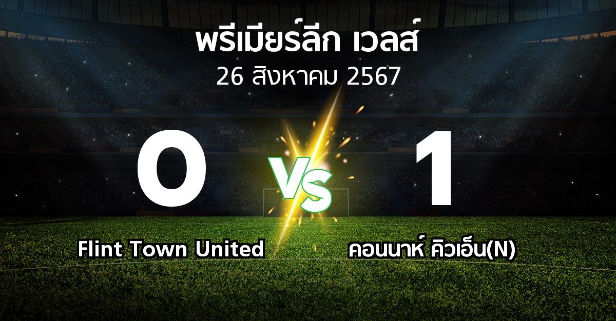 ผลบอล : Flint Town United vs คอนนาห์ คิวเอ็น(N) (พรีเมียร์ลีก-เวลส์ 2024-2025)