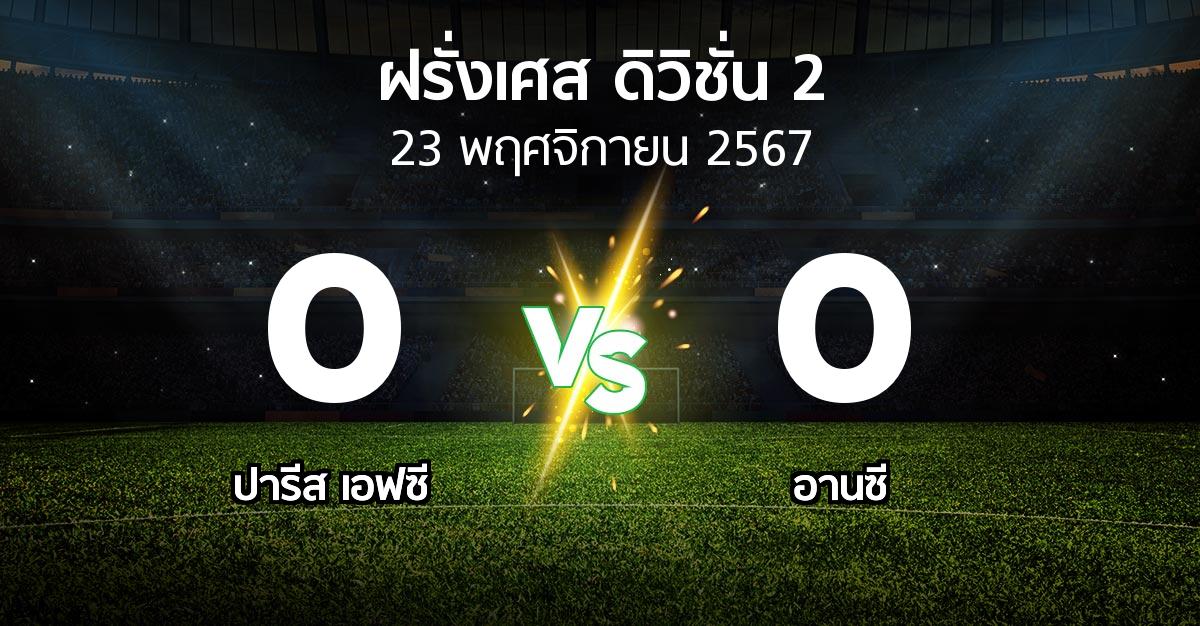 ผลบอล : ปารีส เอฟซี vs อานซี (ฝรั่งเศส-ดิวิชั่น-2 2024-2025)