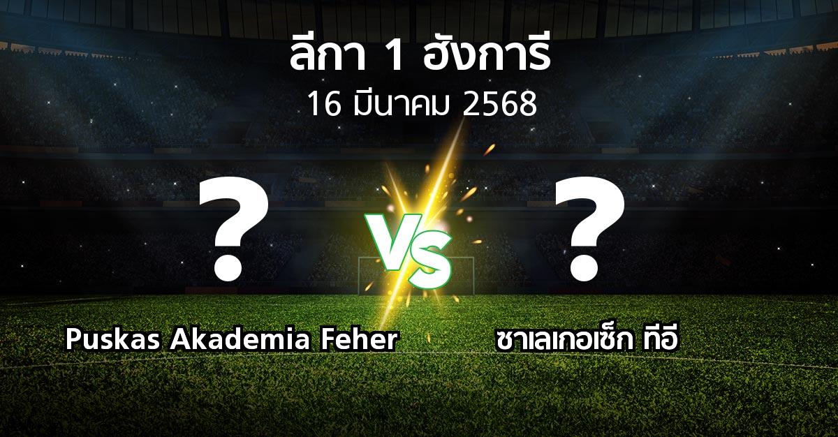 โปรแกรมบอล : Puskas Akademia Feher vs ซาเลเกอเซ็ก ทีอี (ลีกา-1-ฮังการี 2024-2025)